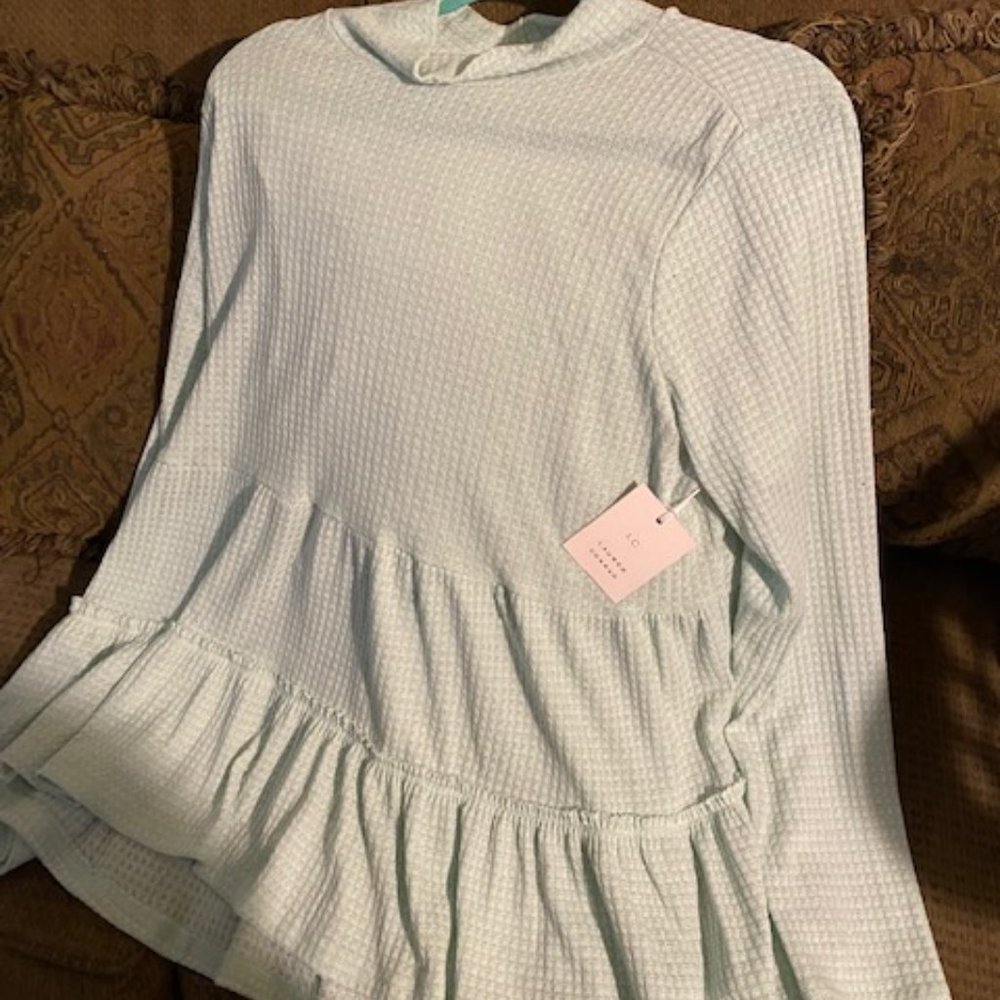 Light green Lauren Conrad blouse